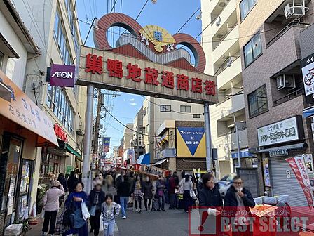 巣鴨地蔵通り商店街 鴨地蔵通り商店街 徒歩11分 880m