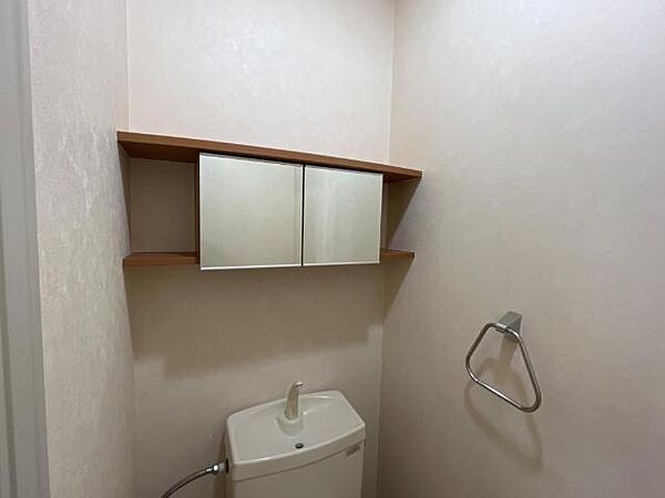 画像21:トイレ収納棚
