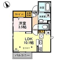 ＪーＲｏｏｍ妃　屋代伍番館  ｜ 長野県千曲市大字屋代（賃貸アパート1LDK・1階・35.49㎡） その2