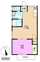 M’ｓハウス  ｜ 長野県長野市稲里町下氷鉋（賃貸アパート1LDK・2階・39.33㎡） その2