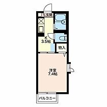 オアシスＥ  ｜ 長野県長野市稲里町中央４丁目（賃貸アパート1K・1階・24.18㎡） その2