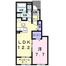 プログレスいそべ 104 ｜ 長野県千曲市大字磯部979-1（賃貸アパート1LDK・1階・50.14㎡） その2