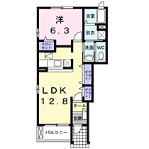 プリティーブルック 101 ｜ 長野県長野市青木島町大塚411-1（賃貸アパート1LDK・1階・46.49㎡） その2