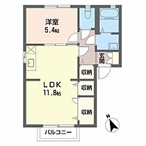 フレグランスヤマソウ　Ｃ棟  ｜ 長野県長野市大字稲葉（賃貸アパート1LDK・2階・42.48㎡） その2