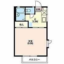 プチ　フルール  ｜ 長野県長野市徳間１丁目（賃貸アパート1K・1階・24.24㎡） その2