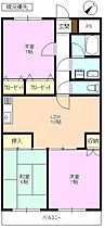 第二星野ビル  ｜ 長野県長野市大字大豆島（賃貸マンション3LDK・1階・61.07㎡） その2