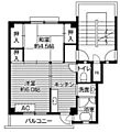 ビレッジハウス小山2号棟3階4.4万円
