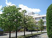 病院「朝日ながの病院まで1266m」
