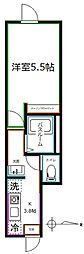 (仮称)サザンロード南阿佐ヶ谷 1Kの間取図画像