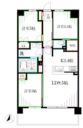 間取図画像 3LDK