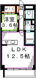 BELLEMAISON吉祥寺 1LDKの間取図画像