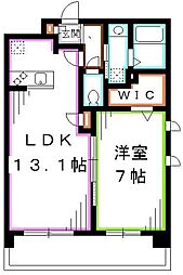 GRANZ 1LDKの間取図画像