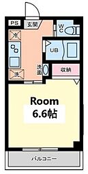 シャトレ吉祥寺 1Kの間取図画像