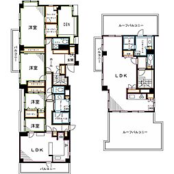 ロイヤルシティ西荻窪2 3SLDKの間取図画像