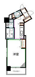 AELL南荻窪 1Kの間取図画像
