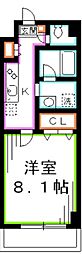 BELLEMAISON吉祥寺 1Kの間取図画像