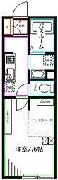 MyStylevintage北高円寺 1Kの間取図画像