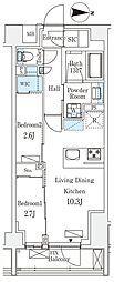 ARKMARK新宿西落合 2LDKの間取図画像