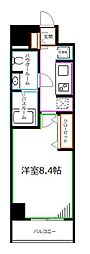 ジェノヴィア荻窪2スカイガーデン 1Kの間取図画像