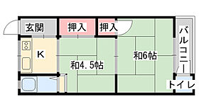 西尾文化  ｜ 大阪府寝屋川市木田町（賃貸テラスハウス2K・2階・27.00㎡） その2