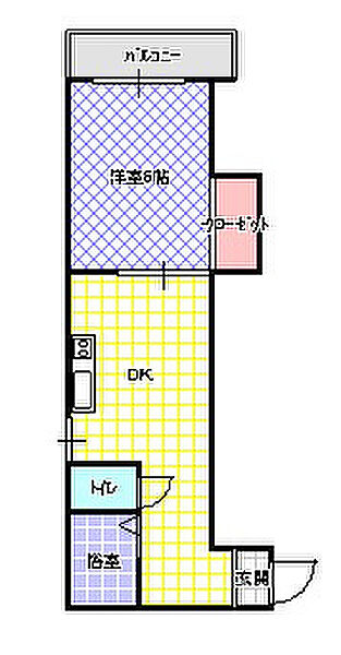 レジデンスJOY ｜大阪府寝屋川市日新町(賃貸マンション1LDK・3階・28.35㎡)の写真 その2