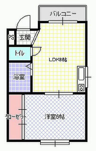 メゾンAKINAI ｜大阪府寝屋川市萱島信和町(賃貸マンション1LDK・3階・29.16㎡)の写真 その2