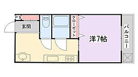 シャルル四条畷駅前  ｜ 大阪府大東市錦町（賃貸マンション1K・3階・20.00㎡） その2