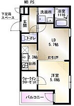 サクパレス諸福  ｜ 大阪府大東市諸福3丁目（賃貸アパート1LDK・2階・35.40㎡） その2