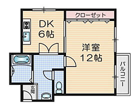 Ｍハイツ  ｜ 大阪府大東市深野5丁目（賃貸マンション1DK・3階・37.00㎡） その2