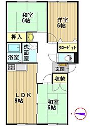 グランドハイム田町 3LDKの間取図画像