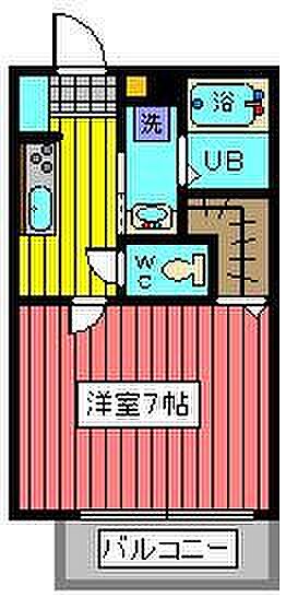 埼玉県さいたま市中央区大戸5丁目(賃貸アパート1K・1階・23.77㎡)の写真 その2