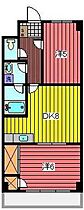 埼玉県さいたま市浦和区常盤5丁目（賃貸マンション2LDK・2階・44.55㎡） その2