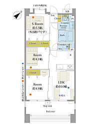 間取図画像 2SLDK