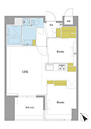 間取図画像 1SLDK