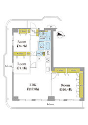 間取図画像 3LDK