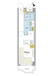間取図画像 ワンルーム
