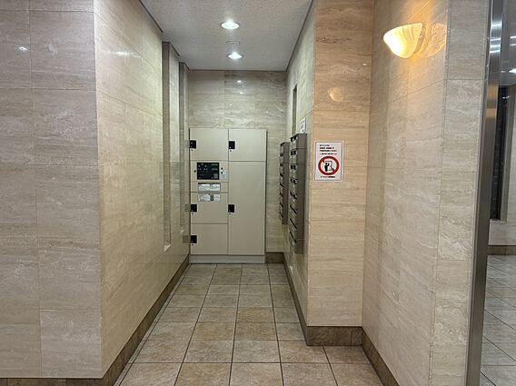 宅配ボックスも...