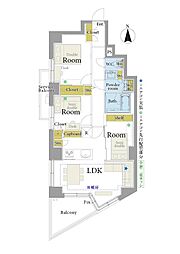 代々木パークガーデン 3LDKの間取図画像