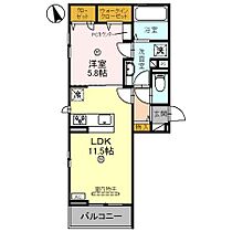 兵庫県明石市西新町１丁目（賃貸アパート1LDK・3階・44.22㎡） その2