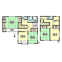 押部谷駅 7.5万円