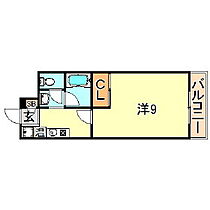 兵庫県明石市大道町１丁目（賃貸マンション1K・4階・30.40㎡） その2