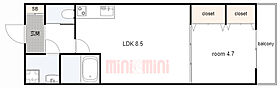 兵庫県明石市大久保町大窪（賃貸アパート1LDK・2階・32.01㎡） その2