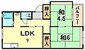 垂水上高丸住宅D棟1階4.0万円