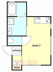 間取図画像 ワンルーム