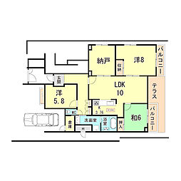 間取図画像 4LDK
