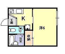 阪急今津線 仁川駅 徒歩6分 2階/-