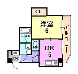 阪神本線 打出駅 徒歩5分 7階/-