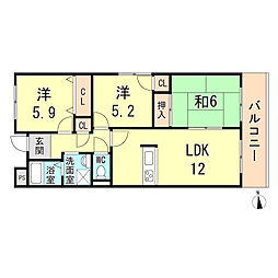 JR東海道・山陽本線 魚住駅 3.6km 3階/-