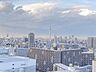 バルコニーからの眺望、東京スカイツリーを望みます。