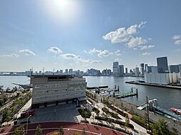 南西向き東京湾ビューの眺望です。